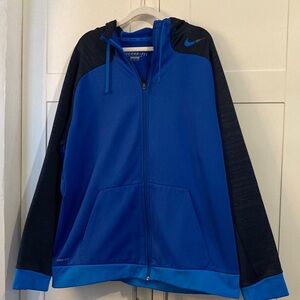 Nike Blue Therma-Fit Performance Jacket